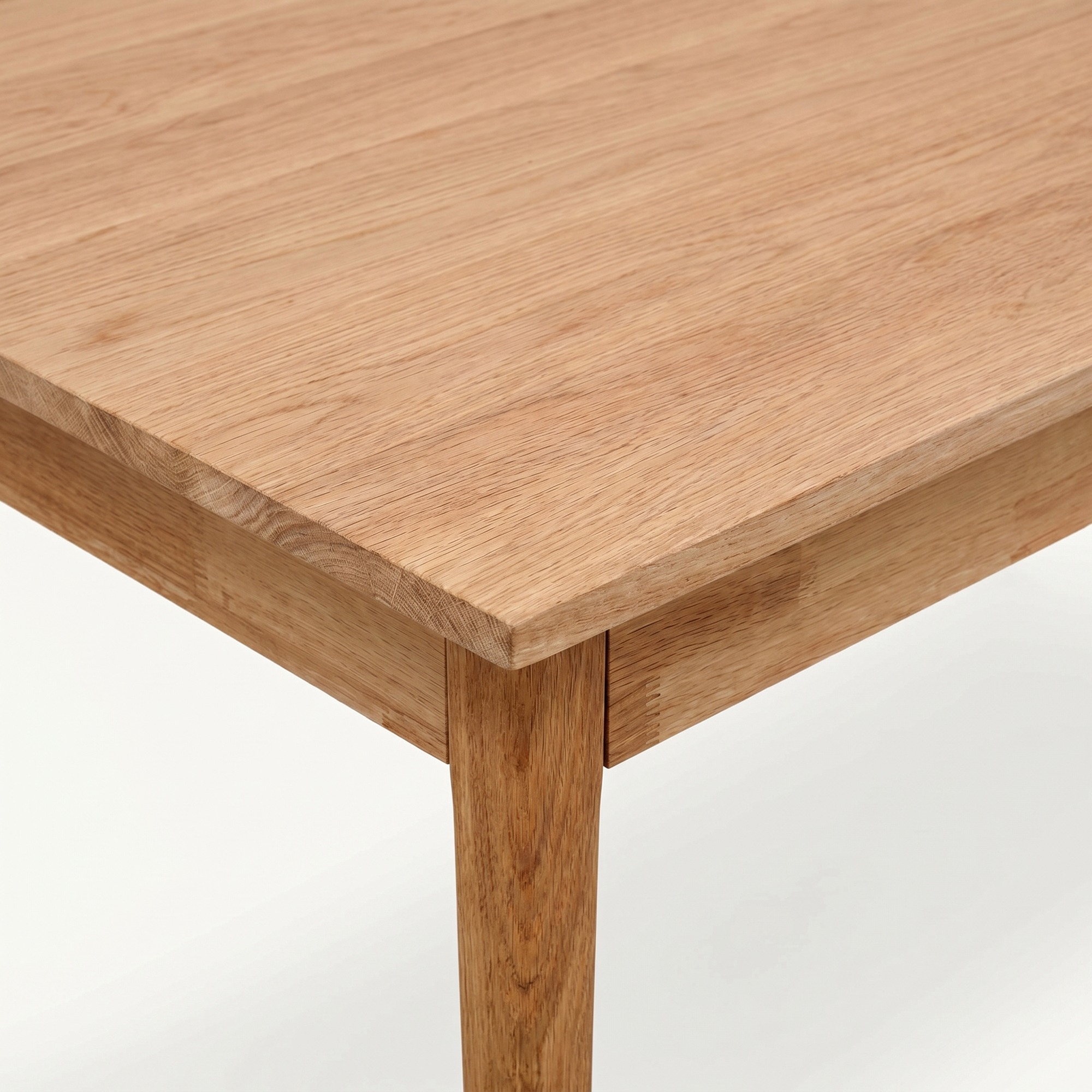 Étkezőasztal 'Fager' 135 cm - Fehér pigmentált