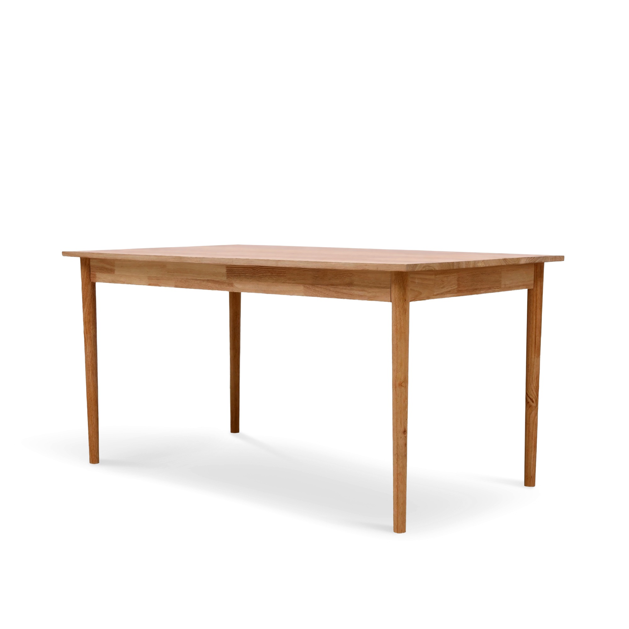 Étkezőasztal 'Fager' 135 cm - Fehér pigmentált