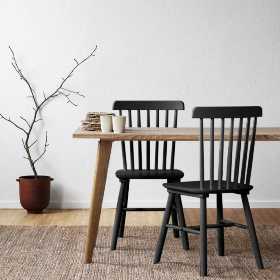 Pálcás szék 'Elsa' - Fekete