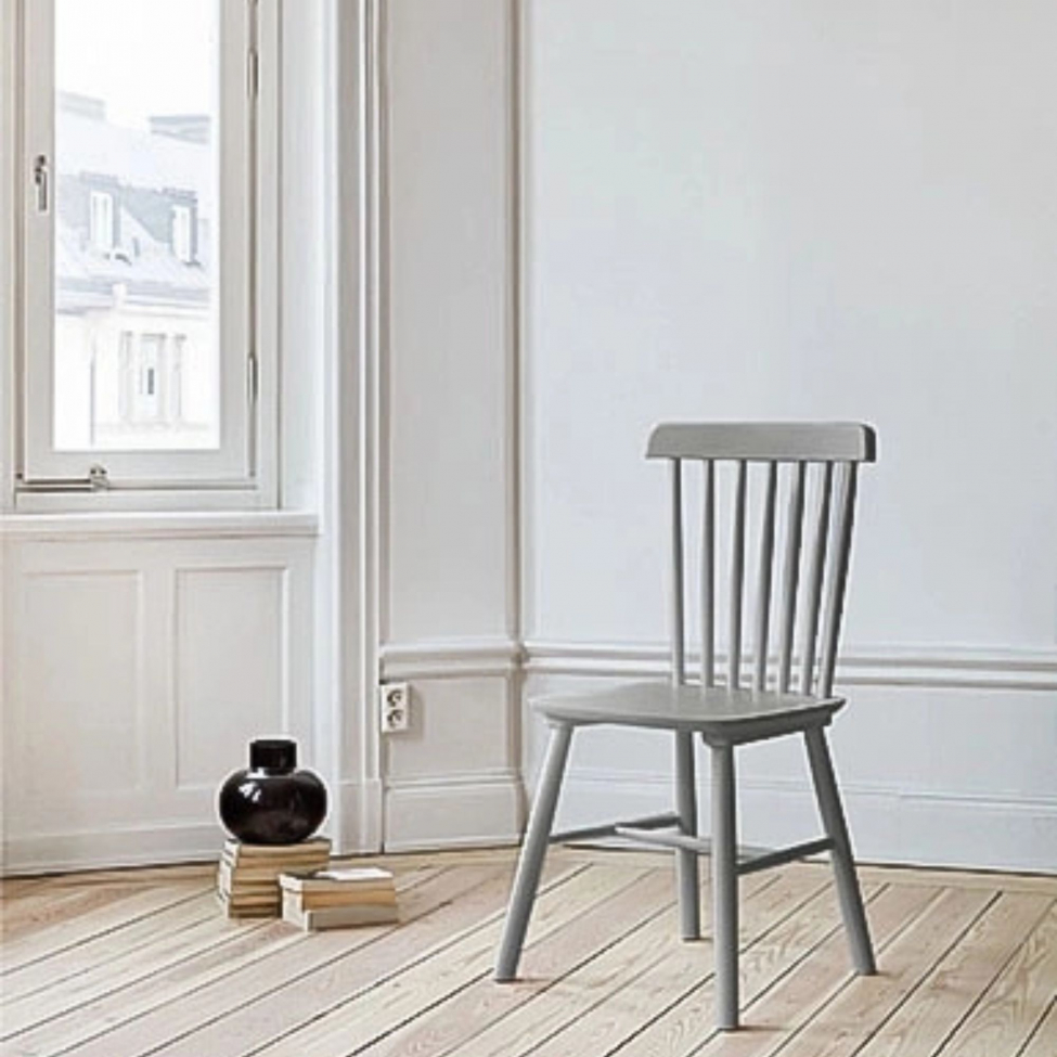 Pálcás szék 'Elsa' - Sötétszürke/Ezüstszürke