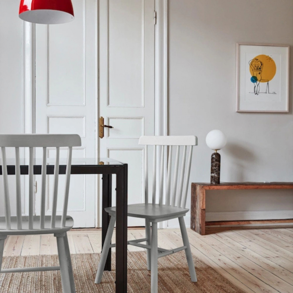 Pálcás szék 'Elsa' - Világosszürke