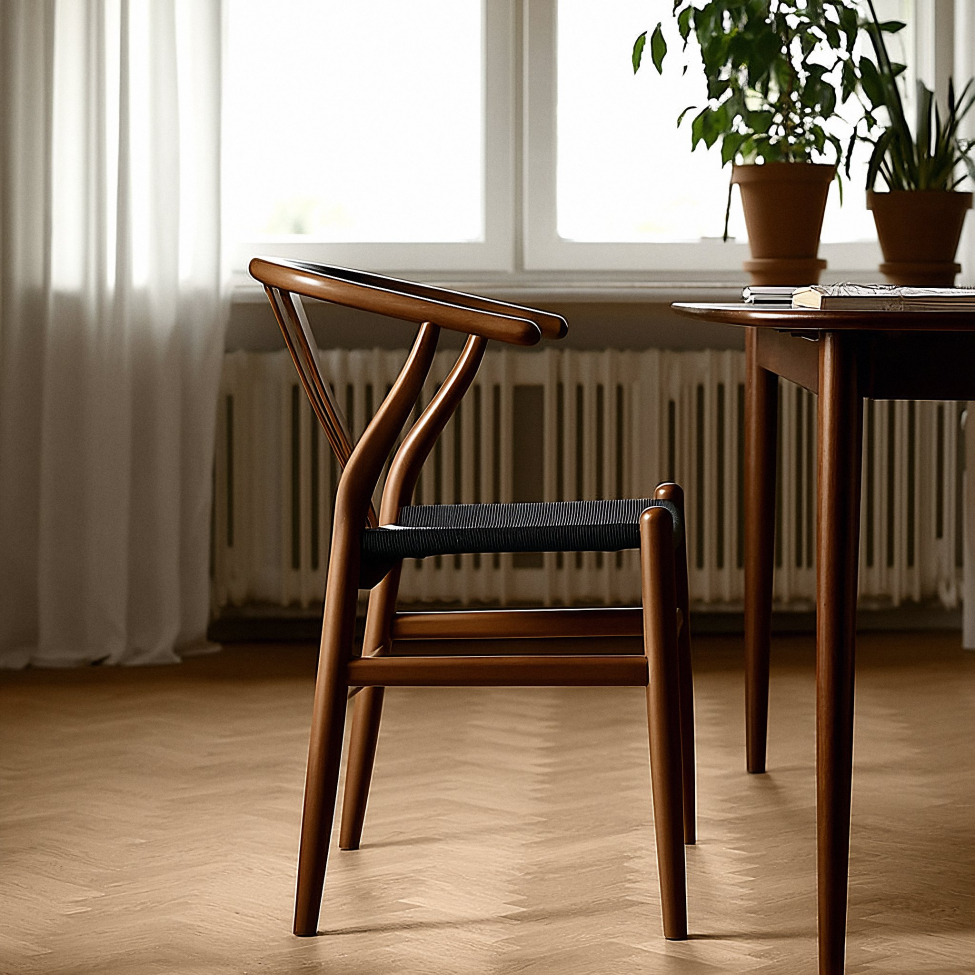 Szék 'Alta' - Dió/Fekete