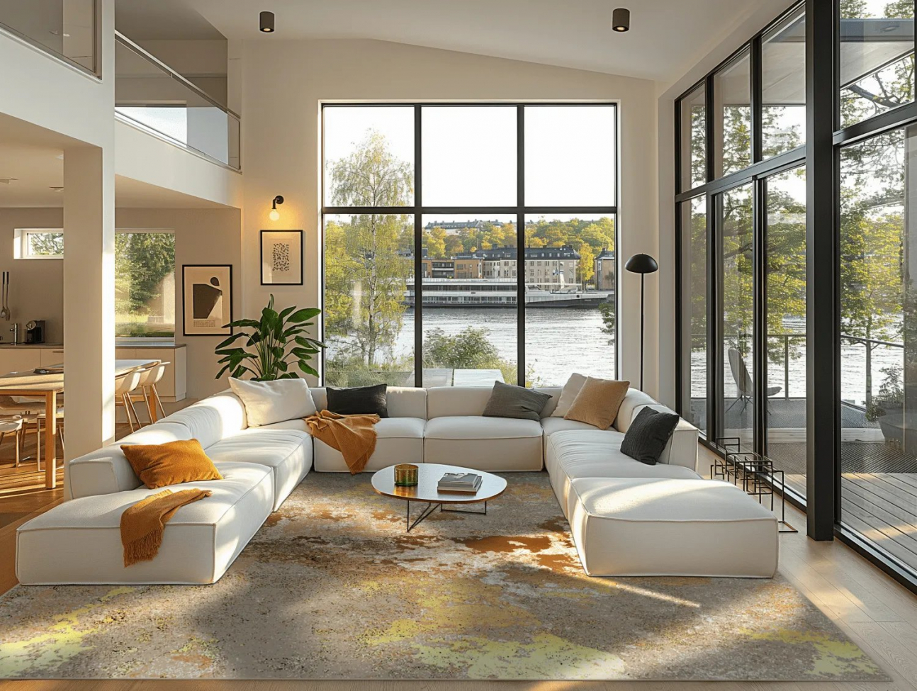 Wilton szőnyeg 'Elena' 240x340cm - Bézs/Arany