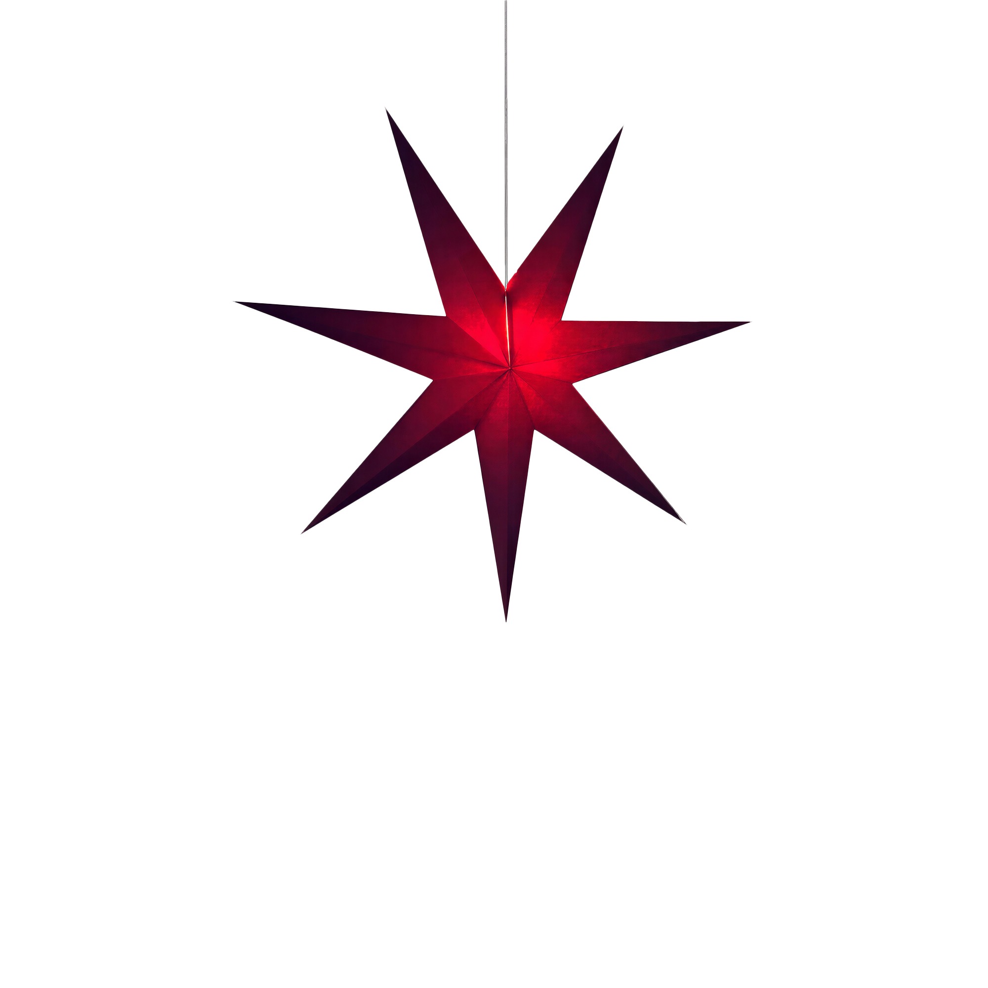 Adventi csillag 'Sally' 100cm - Piros