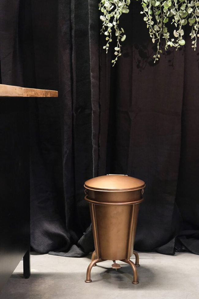 Pedálos kuka 'Klapp' - Réz