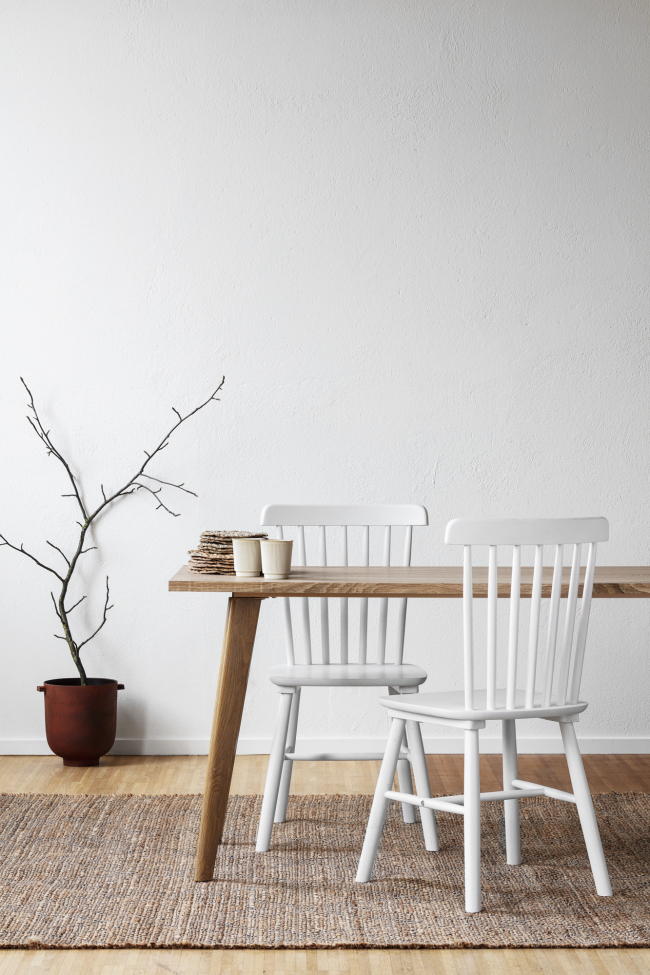 Étteremcsoport 'Nordisk Elsa' - 1 Asztal & 6 Szék