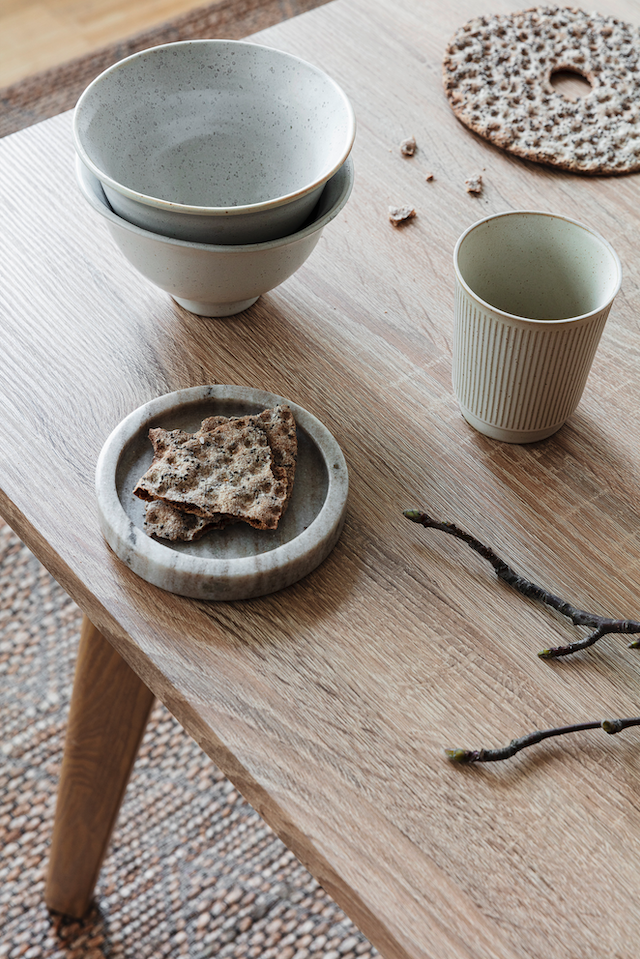 Étteremcsoport 'Nordisk Elsa' - 1 Asztal & 6 Szék